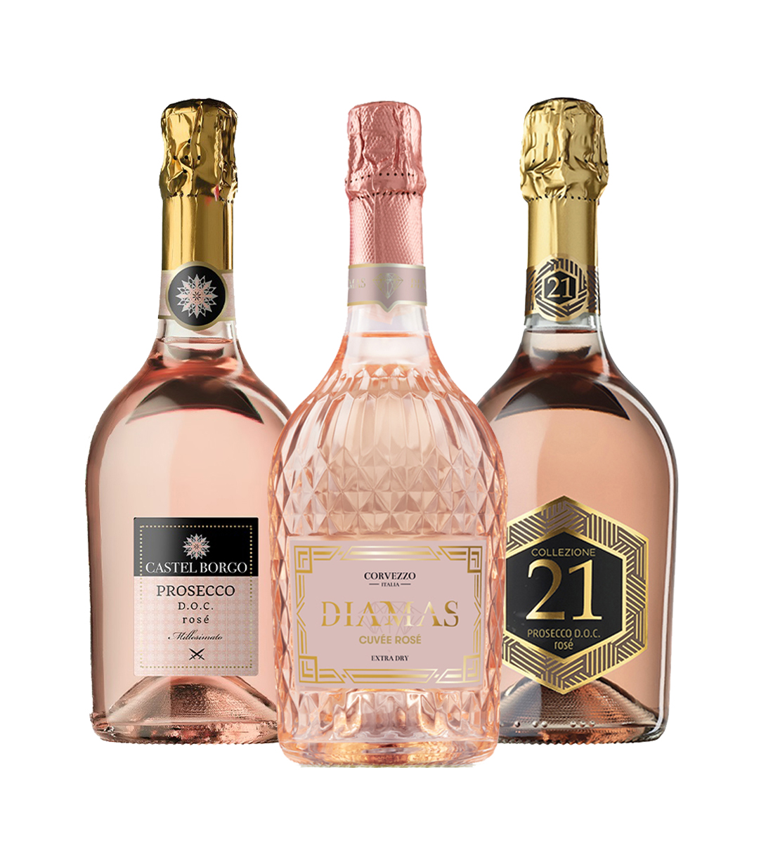 Party Box Sparkling Roze Mix